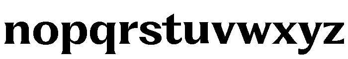 Fragment Glare Bold Font LOWERCASE