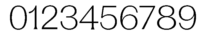 Fragment Glare ExtraLight Font OTHER CHARS