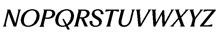 Fragment Glare Medium Italic Font UPPERCASE