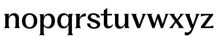 Fragment Glare Medium Font LOWERCASE