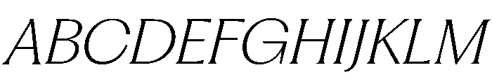 Fragment Glare Variable Regular 11 Font UPPERCASE