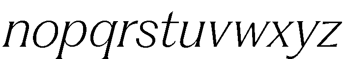 Fragment Glare Variable Regular 11 Font LOWERCASE