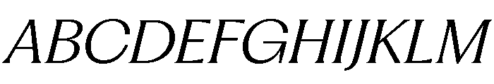 Fragment Glare Variable Regular 12 Font UPPERCASE