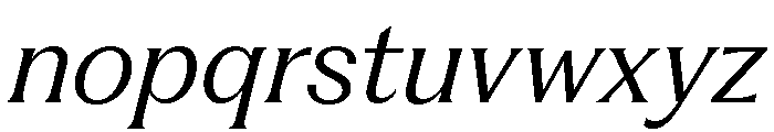 Fragment Glare Variable Regular 12 Font LOWERCASE