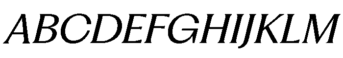 Fragment Glare Variable Regular 13 Font UPPERCASE