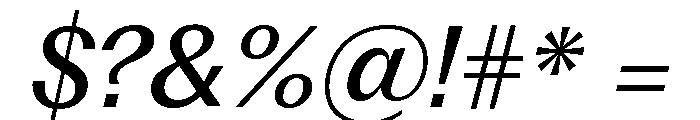 Fragment Glare Variable Regular 14 Font OTHER CHARS