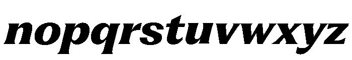 Fragment Glare Variable Regular 17 Font LOWERCASE