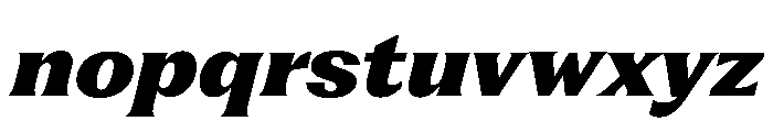 Fragment Glare Variable Regular 18 Font LOWERCASE