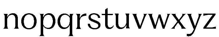 Fragment Glare Variable Regular 3 Font LOWERCASE