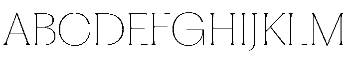 Fragment Glare Variable Regular Font UPPERCASE