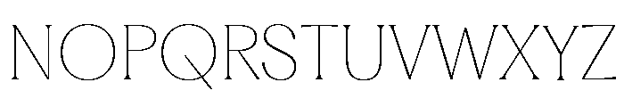 Fragment Glare Variable Regular Font UPPERCASE