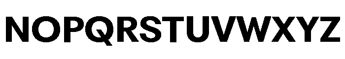 Fragment Sans Bold Font UPPERCASE