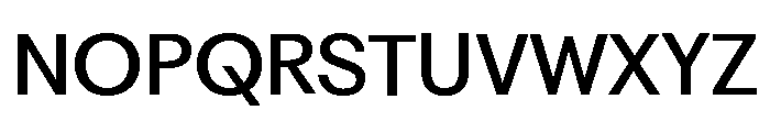 Fragment Sans Medium Font UPPERCASE