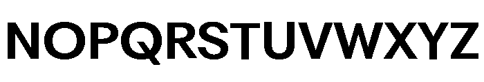 Fragment Sans SemiBold Font UPPERCASE