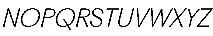 Fragment Sans Variable Regular 11 Font UPPERCASE
