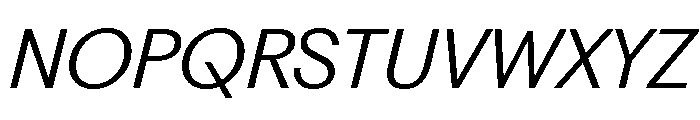Fragment Sans Variable Regular 12 Font UPPERCASE
