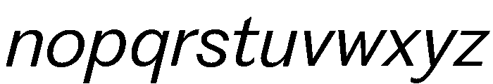 Fragment Sans Variable Regular 12 Font LOWERCASE