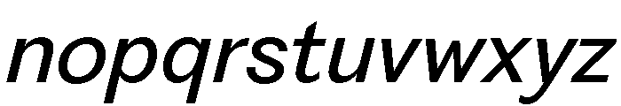Fragment Sans Variable Regular 13 Font LOWERCASE
