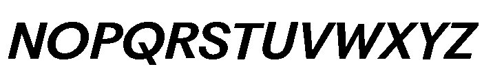 Fragment Sans Variable Regular 15 Font UPPERCASE