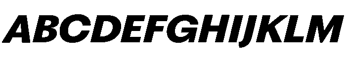 Fragment Sans Variable Regular 17 Font UPPERCASE