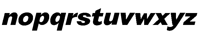 Fragment Sans Variable Regular 17 Font LOWERCASE