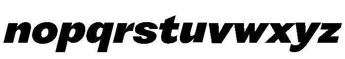 Fragment Sans Variable Regular 18 Font LOWERCASE