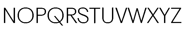 Fragment Sans Variable Regular 2 Font UPPERCASE