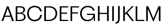 Fragment Sans Variable Regular 3 Font UPPERCASE