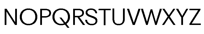 Fragment Sans Variable Regular 3 Font UPPERCASE