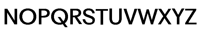 Fragment Sans Variable Regular 5 Font UPPERCASE