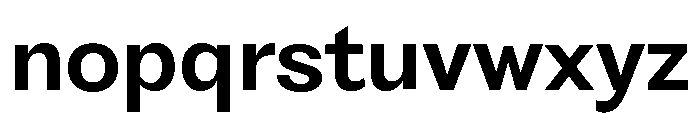 Fragment Sans Variable Regular 6 Font LOWERCASE