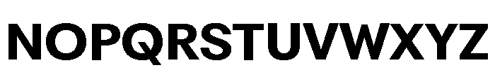 Fragment Sans Variable Regular 7 Font UPPERCASE