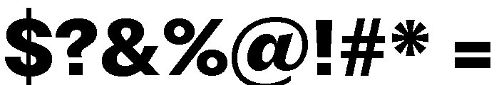 Fragment Sans Variable Regular 8 Font OTHER CHARS