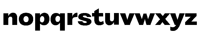 Fragment Sans Variable Regular 8 Font LOWERCASE
