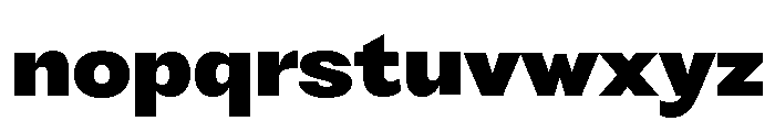 Fragment Sans Variable Regular 9 Font LOWERCASE