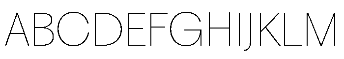 Fragment Sans Variable Regular Font UPPERCASE