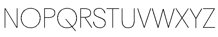 Fragment Sans Variable Regular Font UPPERCASE