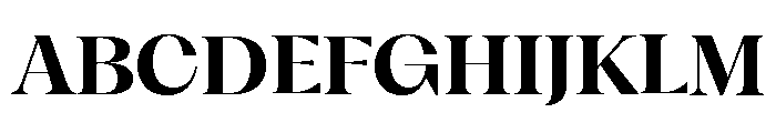 Fragment Serif Bold Font UPPERCASE
