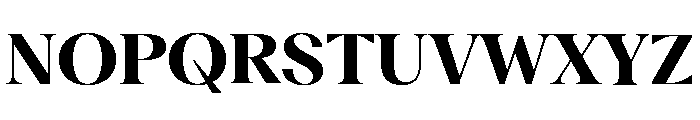 Fragment Serif Bold Font UPPERCASE