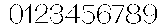 Fragment Serif ExtraLight Font OTHER CHARS