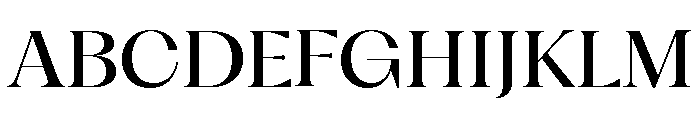 Fragment Serif Medium Font UPPERCASE