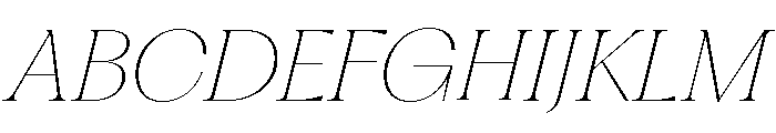 Fragment Serif Variable Regular 10 Font UPPERCASE