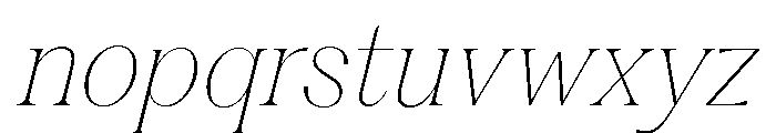 Fragment Serif Variable Regular 10 Font LOWERCASE