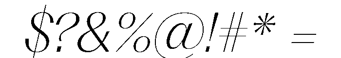 Fragment Serif Variable Regular 11 Font OTHER CHARS