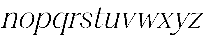Fragment Serif Variable Regular 11 Font LOWERCASE
