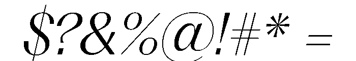 Fragment Serif Variable Regular 12 Font OTHER CHARS