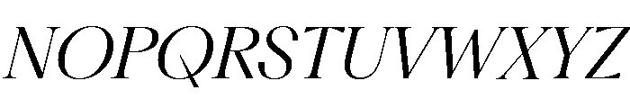 Fragment Serif Variable Regular 12 Font UPPERCASE