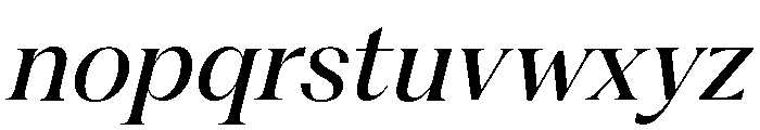 Fragment Serif Variable Regular 13 Font LOWERCASE