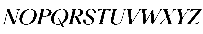 Fragment Serif Variable Regular 14 Font UPPERCASE