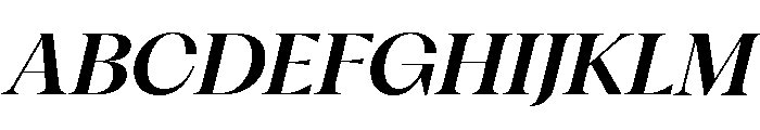 Fragment Serif Variable Regular 15 Font UPPERCASE